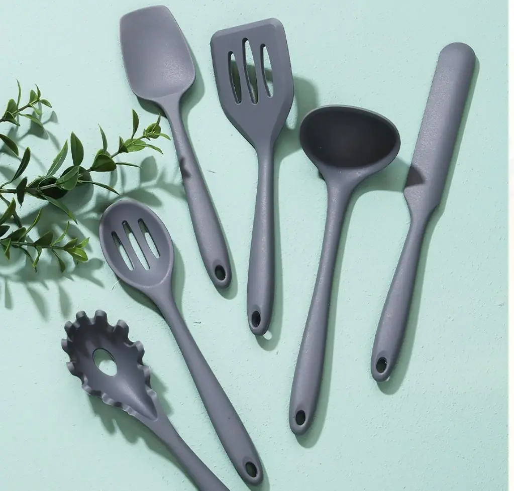 6 Parça Silikon Pişirme Gereçleri Füme